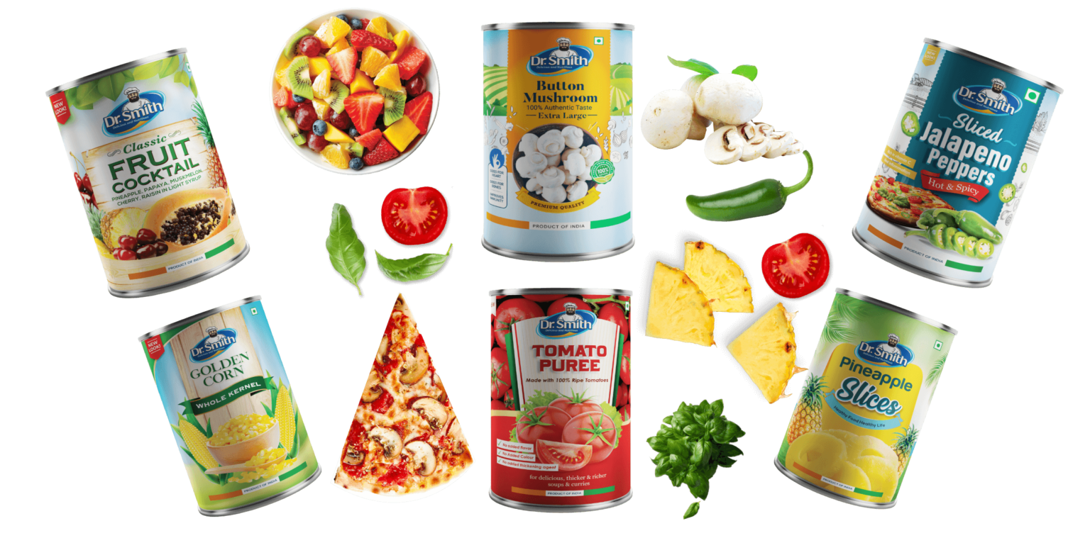 Canned Food Distributor in India Canned Products in India Dr Smith