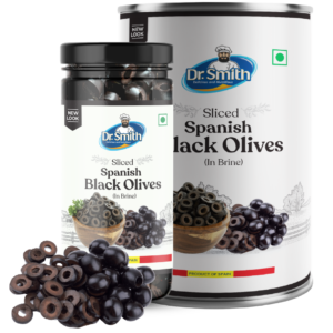 Spanish Black Olives (Sliced)