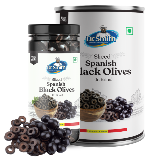 Spanish Black Olives (Sliced)