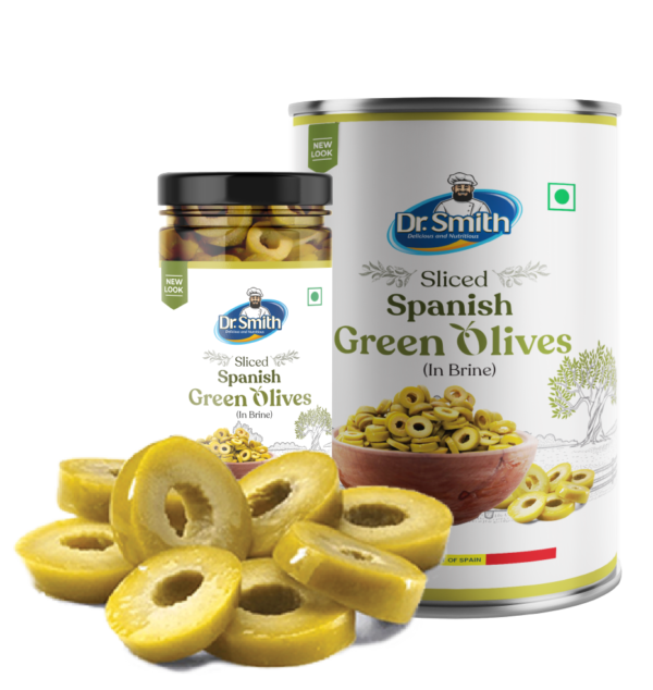 Spanish Green Olives (Sliced)