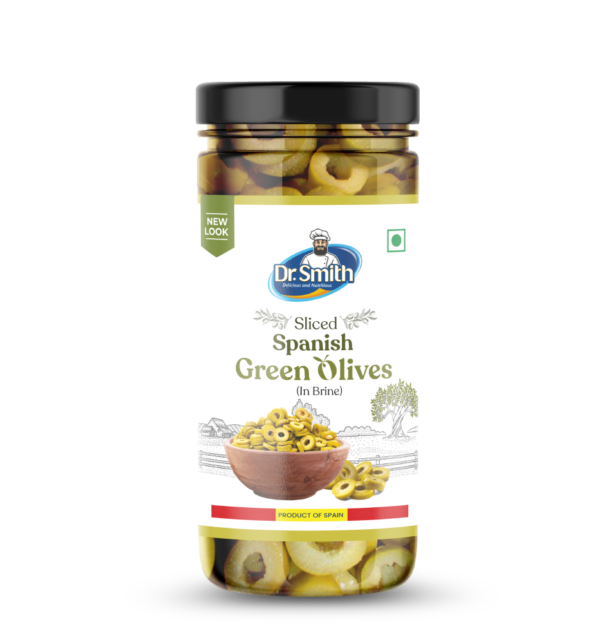 Spanish Green Olives (Sliced) - Image 3