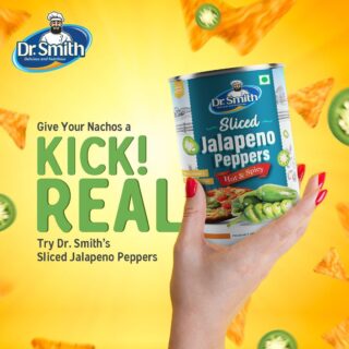 Add a spicy bite to soups, salads, and nachos. Include a sense of excitement and energy in your nachos with Dr. Smith's Sliced Jalapeno Peppers.
#jalapeno #peppers #drsmith #cannedjalapeño #drsmithfoods #spicy