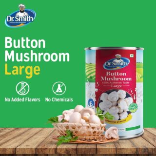 The Button Mushroom Large is freshly handpicked and packed through a sterilized process. There are no added flavors or chemicals. Make way for Dr. Smith’s Button Mushroom Large and bring happiness and health to your snacks and meals.
#buttonmushroom #cannedmushrooms #mushroomrecipes #drsmith #mushrooms #food #instagood